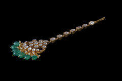 Green Designer Mangtika: Exquisite Jewelry by Khaitan Jewels