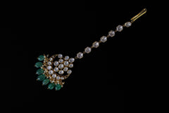 Green Designer Mangtika: Exquisite Jewelry by Khaitan Jewels