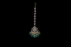 Green Designer Mangtika: Exquisite Jewelry by Khaitan Jewels