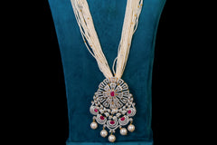 Diamond Seas Silver Pendant by Khaitan Jewels