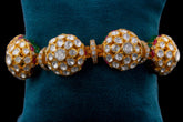 Radiant Round Polki Bracelet By Khaitan Jewels