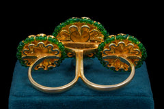 Evergreen Polki Ring By Khaitan Jewels
