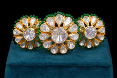 Evergreen Polki Ring By Khaitan Jewels