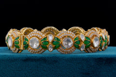 Mint Mist Silver Bracelet by Khaitan Jewels
