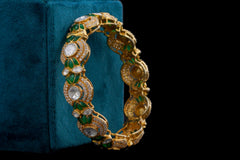 Mint Mist Silver Bracelet by Khaitan Jewels