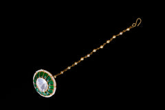 Polki Gemstone Harmony Mangtika by Khaitan Jewels