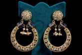 Silver Radiance Earrings by Khaitan Jewels