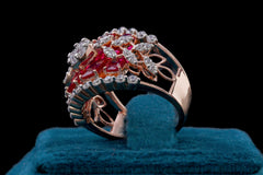 Blush Diamond Elegance Ring By Khaitan Jewels