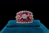 Blush Diamond Elegance Ring By Khaitan Jewels