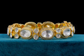 Snowy Sparkle Silver Bracelet by Khaitan Jewels