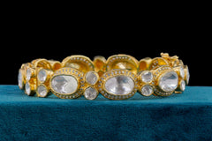 Snowy Sparkle Silver Bracelet by Khaitan Jewels