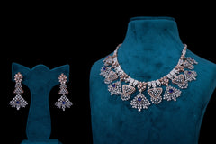 Dazzling Diamond Adornments Necklace by Khaitan Jewels