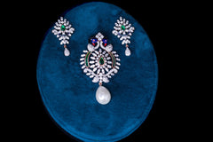 Elysian Petal Peacock Pendant Set By Khaitan Jewels