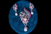 Velvet Glow Pendant Set By Khaitan Jewels