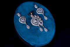 Opulent Charm Pendant Set By Khaitan Jewels