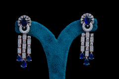 Sapphire Mist Necklace Set By Khaitan Jewels