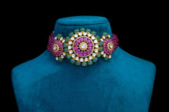Rivaayat Ratna Necklace Set By Khaitan Jewels
