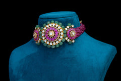 Rivaayat Ratna Necklace Set By Khaitan Jewels