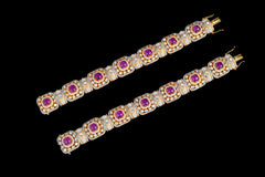 Pearl Royale Polki Bracelet By Khaitan Jewels