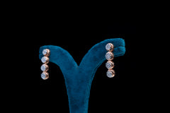 Frozen Bloom Diamond Necklace Set By Khaitan Jewels