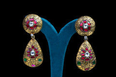 Vintage Kundan Coin Necklace Set By Khaitan Jewels