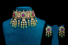 Royal Indian Choker Set By Khaitan Jewels