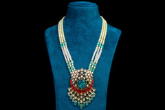 Shahi Gulbandh Polki Necklace Set By Khaitan Jewels
