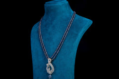 Eternia Beads Diamond Necklace Set By Khaitan Jewels