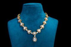 Heera Jadau Royalty Neckalce Set By Khaitan Jewels