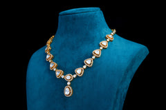 Heera Jadau Royalty Neckalce Set By Khaitan Jewels
