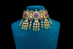 Royal Indian Choker Set By Khaitan Jewels