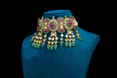 Royal Indian Choker Set By Khaitan Jewels