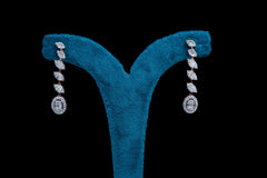 Starlit Vine Diamond Necklace Set By Khaitan Jewels