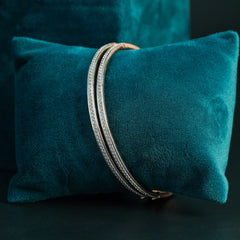 Sterling Silver Bangle By Khaitan Jewels