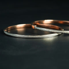 Sterling Silver Bangle By Khaitan Jewels