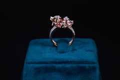Petals of Sparkle Ring By Khaitan Jewels