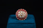 Ruby Mist Ring By Khaitan Jewels