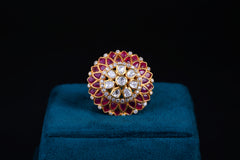 Ruby Mist Ring By Khaitan Jewels