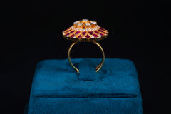 Ruby Mist Ring By Khaitan Jewels
