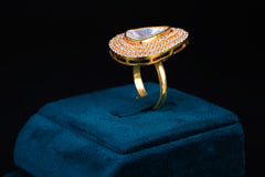 Tranquil Shine Polki Ring By Khaitan Jewels