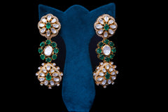 Serene Stone Long Drops By Khaitan Jewels