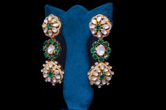 Serene Stone Long Drops By Khaitan Jewels