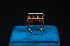 Emerald Euphoria Ring By Khaitan Jewels
