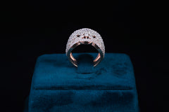 Crystal Empress Ring By Khaitan Jewels