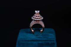 Regal Crown Ring By Khaitan Jewels