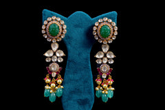Majestic Kundan Silver Necklace by Khaitan Jewels