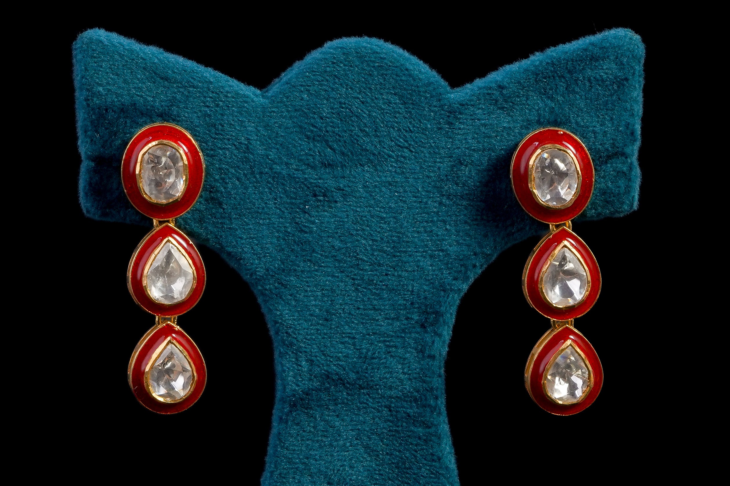 RadiantBeam kundan silver necklace by Khaitan Jewels