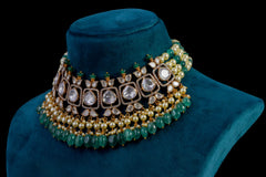 Kundan Choker Set Based On Silver By Khaitan Jewels