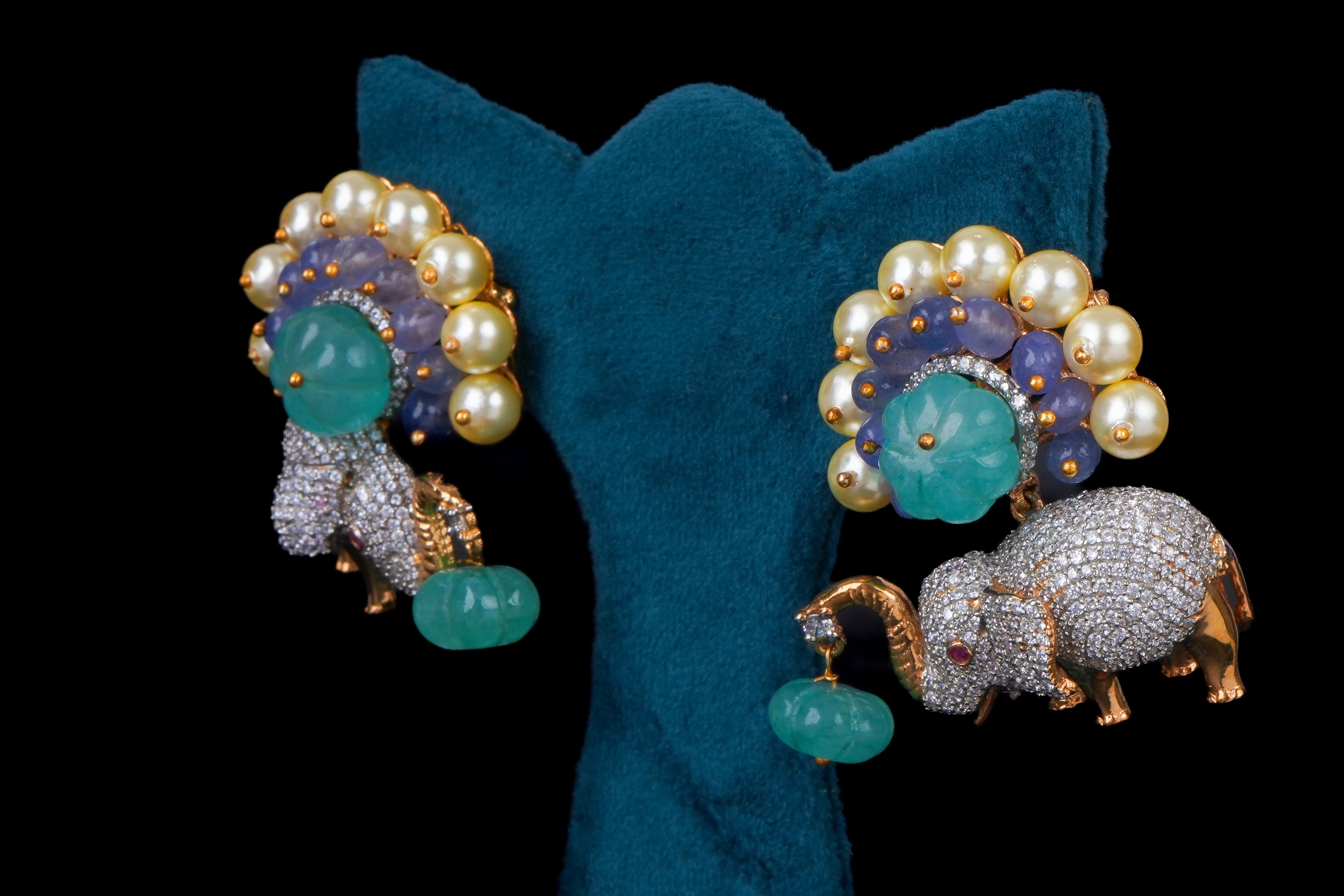 Royal Gajmukhi Necklace by Khaitan Jewels