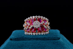 Blush Diamond Elegance Ring By Khaitan Jewels